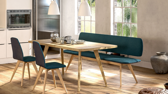 Bluefin Terra-Diamond nu este doar sustenabil, ci oferă și cea mai înaltă calitate a suprafețelor și de aceea este potrivit și pentru suprafețele puternic solicitate din interior. | © Forcher Tirol