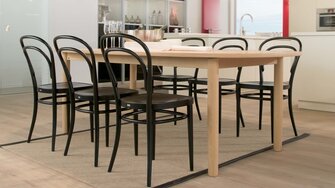 Idolul atemporal de design este apreciat și în sufrageriile private. | © Thonet GmbH